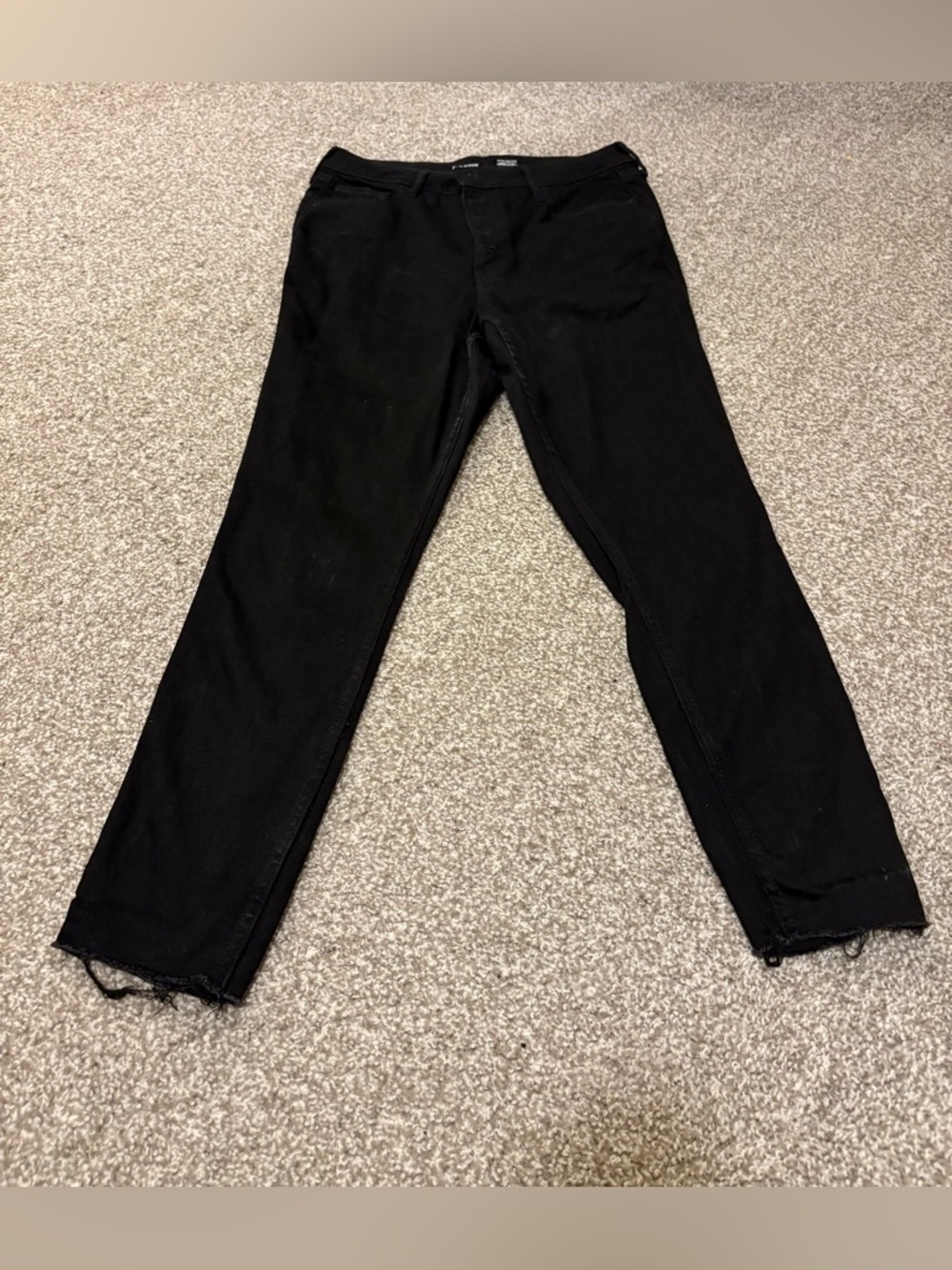 Old Navy Black Women's Slim Extra High Rise Jeans